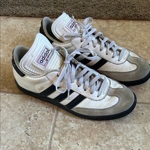Adidas Samba White and Black Men's Sneakers